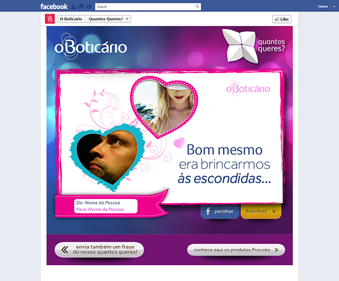 O Boticário |  App Quantos-Queres 