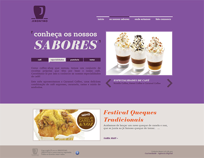 Jeronymo Coffee Shop | Site