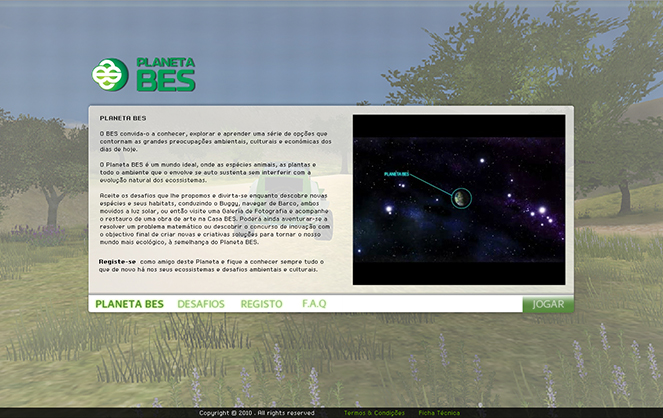 Website Planeta BES