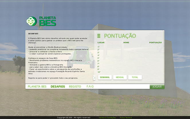 Website Planeta BES